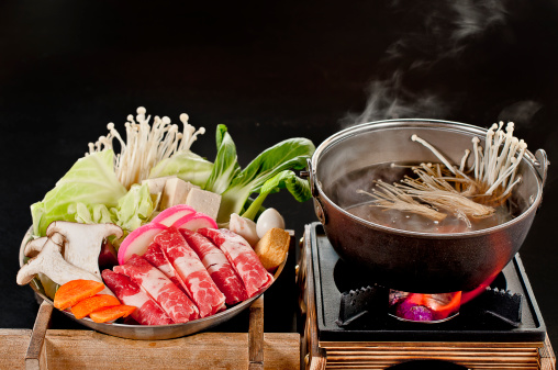 nguyên liệu sukiyaki