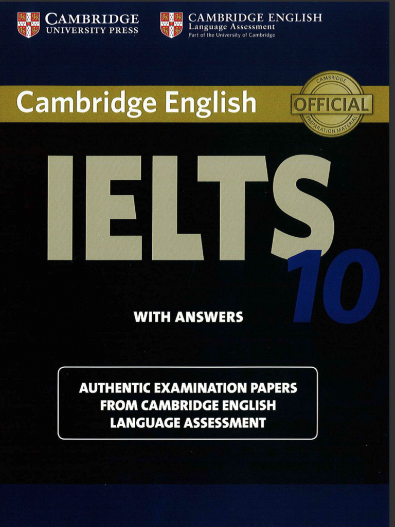 Cambridge IELTS 10 [PDF+Audio]