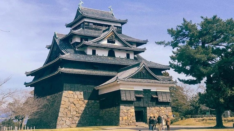 Lâu đài Matsue - Lâu đài đẹp ở Nhật Bản