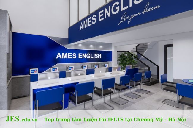 AMES English có cơ sở vật chất khang trang, hiện đại