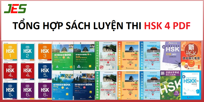 Tổng hợp sách luyện thi HSK 4 PDF