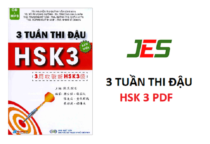 3 tuần thi đậu HSK 3 PDF + Audio
