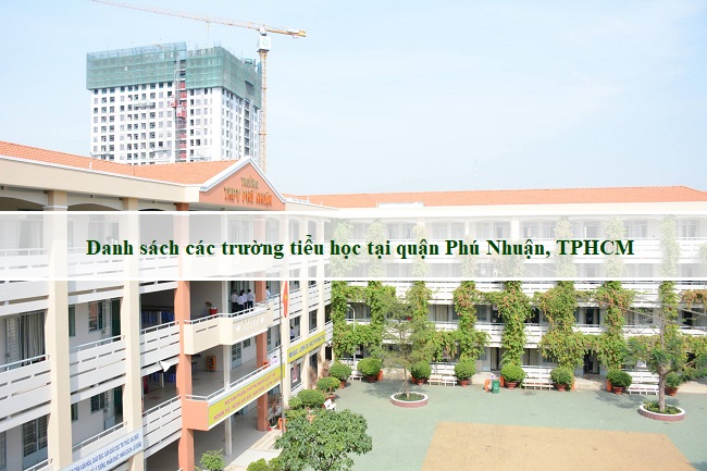 Danh sách các trường tiểu học tại quận Phú Nhuận, TPHCM