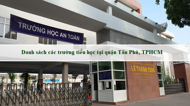 Danh sách các trường tiểu học tại quận Tân Phú, TPHCM