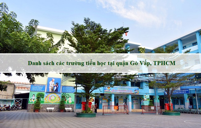Danh sách các trường tiểu học tại quận Gò Vấp, TPHCM
