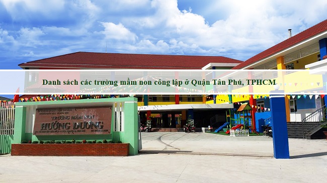 Danh sách các trường mầm non công lập ở Quận Tân Phú, TPHCM
